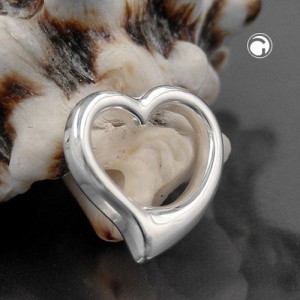 Anhänger Einhänger-Herz 925 Sterlingsilber