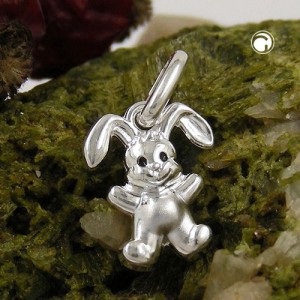 Anhänger kleiner Hase 925 Sterlingsilber