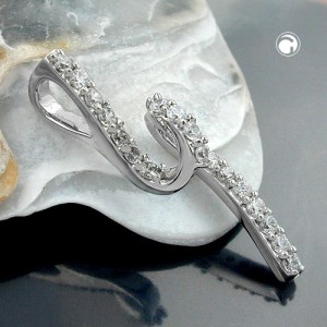 Anhänger mit Zirkonias 925 Sterlingsilber