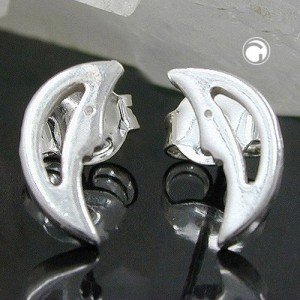 Ohrstecker Mondgesicht 925 Sterlingsilber