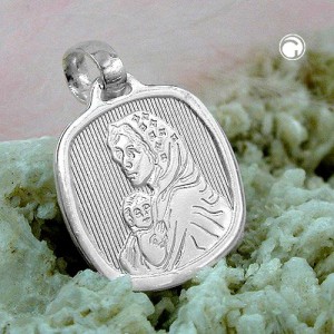 Anhänger Mutter mit Kind 925 Sterlingsilber