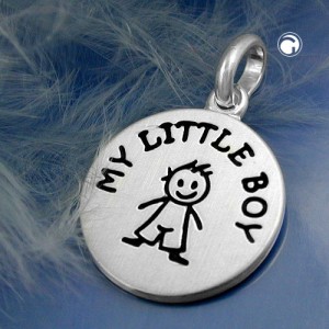 Anhänger MY LITTLE BOY 925 Sterlingsilber