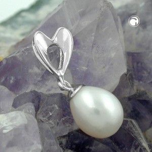 Anhänger mit Süßwasserperle 925 Sterlingsilber
