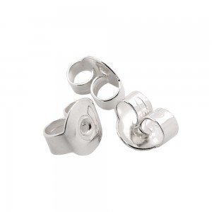 20 Ohrstecker Verschluss Ohrmutter Butterflystecker für Ohrstecker 925 Sterlingsilber