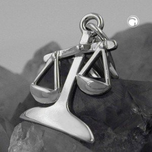 Anhänger Charm Waage 925 Sterlingsilber