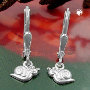Ohrring Schnecke 925 Sterlingsilber