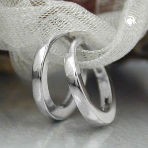 Creolen Ohrringe 15mm rhodiniert 925 Sterlingsilber