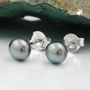 Ohrstecker ca.5mm Süßwasserperle 925 Sterlingsilber