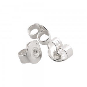 20 Ohrstecker Verschluss Ohrmutter Butterflystecker für Ohrstecker 925 Sterlingsilber