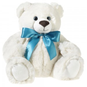Kuscheltier Bär Super-Soft-Bär weiß 40cm