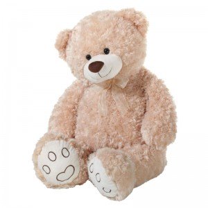 Kuscheltier Bärenland Teddy Bär Curly Plüsch blond 100cm