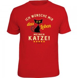 Fun T-Shirt - Leben meiner Katze