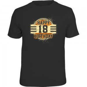 Fun T-Shirt - Happy 18