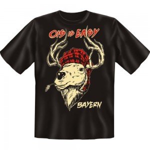 Fun T-Shirt - Ois easy Bayern