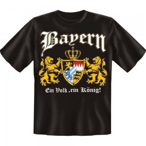 Fun T-Shirt - Bayern ein Volk