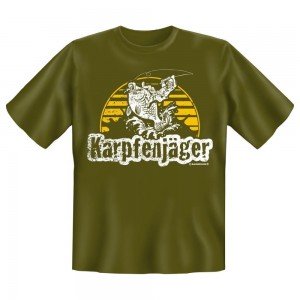 Fun T-Shirt Karpfenjäger