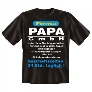 Fun T-Shirt Firma Papa GmbH