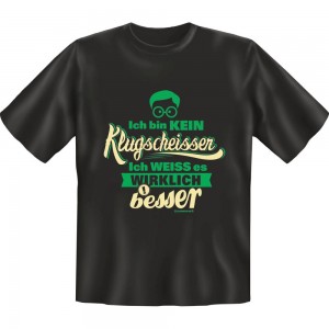Fun T-Shirt - Klugscheisser
