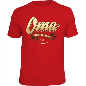 Fun T-Shirt - Oma des Jahres