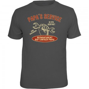 Fun T-Shirt - Papa's Service