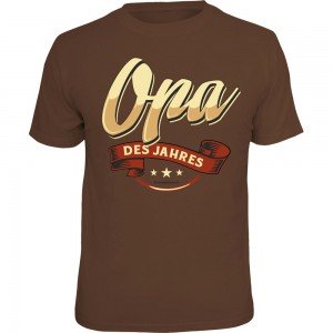 Fun T-Shirt - Opa des Jahres
