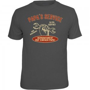 Fun T-Shirt - Papa's Service