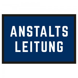 Fußmatte Türmatte Fußabtreter - Anstaltsleitung