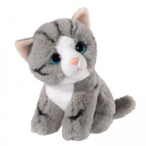 Kuscheltier Mini Mi Classico Katze grau 14cm 