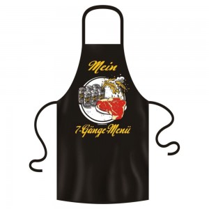 Schürze Küche & Grill - Mein 7-Gänge-Menü