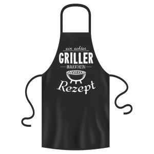 Schürze Küche & Grill - kein Rezept