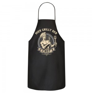 Schürze Küche & Grill - Hier grillt der Chef