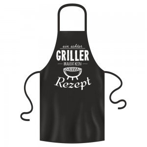 Schürze Küche & Grill - kein Rezept
