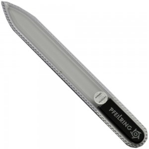 Pfeilring Glasnagelfeile, schwarz, 14cm lang