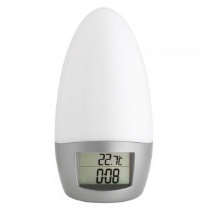 Wecker Radiowecker Aufwecklampe Quarz simulierter Sonnenaufgang