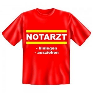 Fun T-Shirt Notarzt