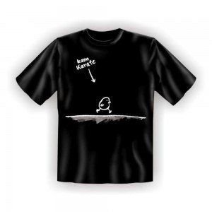 Fun T-Shirt kann Karate