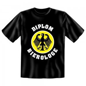 Fun T-Shirt Diplom Bierologe