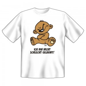 Fun T-Shirt Laska schlecht gelaunt