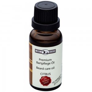 Golddachs Premium-Bartpflegeöl in Glasflasche