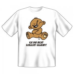 Fun T-Shirt Laska schlecht gelaunt