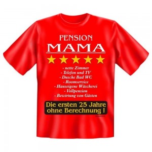 Fun T-Shirt Pension Mama