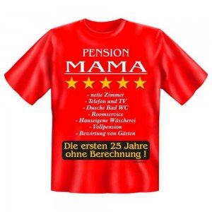 Fun T-Shirt Pension Mama