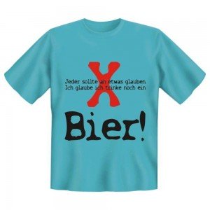 Fun T-Shirt Bier