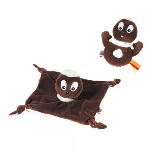 Sandmann Set Pittiplatsch Schnuffeltuch/Greifling