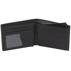 Scheintasche SECRET LINE schwarz Nappa Leder RFID Schutz