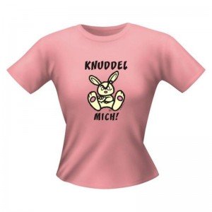 Fun Lady T-Shirt Laska Comix Knuddel mich