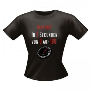 Fun Lady T-Shirt In 3 Sekunden