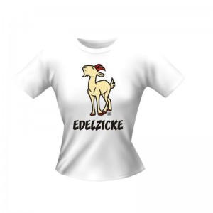 Fun Lady T-Shirt Laska Comix Edel Zicke