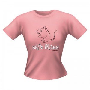 Fun Lady T-Shirt Süße Maus