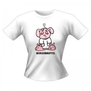 Fun Lady T-Shirt Laska Comix Morgenmuffel